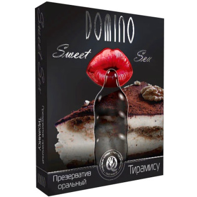 Презерватив DOMINO Sweet Sex  Тирамису  - 1 шт.