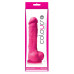 Розовый фаллоимитатор Colours Pleasures 5  Dildo - 17,8 см.