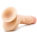 Телесный фаллоимитатор 9 Inch Sensa Feel Dildo - 22,8 см.