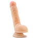 Телесный фаллоимитатор 9 Inch Sensa Feel Dildo - 22,8 см.