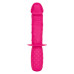 Розовый стимулятор Silicone Grip Thruster