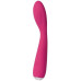 Ярко-розовый G-стимулятор IRIS Clitoral   G-spot Vibrator - 18 см.