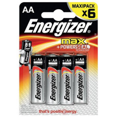 Батарейки Energizer MAX E91/AA 1,5V - 6 шт.