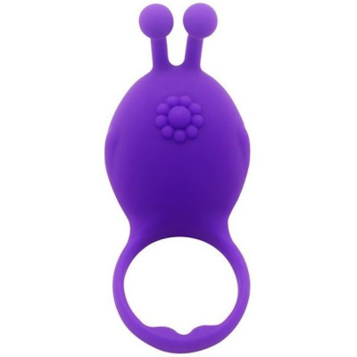 Фиолетовое виброкольцо на пенис Rascal