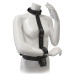 Чёрный комплект для фиксация рук RESTRAINT BODY HARNESS WITH COLLAR