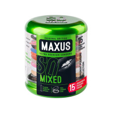 Презервативы в металлическом кейсе MAXUS Mixed - 15 шт.