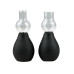 Черные вакуумные стимуляторы для сосков Nipple Pump Set
