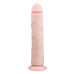 Телесный фаллоимитатор Realistic Dildo - 28,5 см.