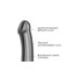 Телесный фаллос на присоске Silicone Bendable Dildo S - 17 см.