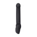 Черный безремневой страпон Silicone Bendable Strap-On L