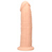 Телесный фаллоимитатор без мошонки Silicone Dildo Without Balls - 22,8 см.