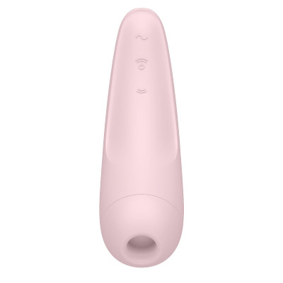 Розовый вакуум-волновой стимулятор Satisfyer Curvy 2+