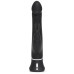 Черный вибратор-кролик Happy Rabbit Realistic Rechargeable Rabbit Vibrator - 25,4 см.