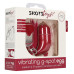 Красное виброяйцо Medium Wireless Vibrating G-Spot Egg с пультом - 7,5 см.