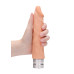 Телесный вибратор-реалистик Vibrating Dildo - 19,5 см.