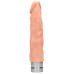 Телесный вибратор-реалистик Vibrating Dildo - 19,5 см.