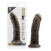 Коричневый фаллоимитатор 8 Inch Cock With Suction Cup - 20,3 см.