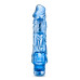 Голубой вибратор-реалистик Wild Ride - 23,5 см.