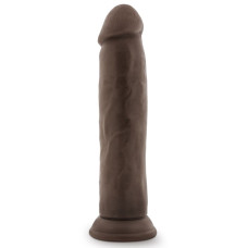 Коричневый фаллоимитатор 9.5 Inch Cock - 22 см.