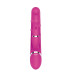 Розовый вибратор-кролик NAGHI NO.41 RECHARGEABLE DUO VIBRATOR - 24 см.