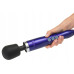 Фиолетовый вибратор Doxy Die Cast Wand Massager - 34 см.