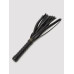 Черная кожаная плеть Bound to You Faux Leather Small Flogger - 29,2 см.