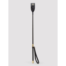 Черный стек Bound to You Faux Leather Riding Crop - 57 см.