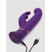 Фиолетовый вибратор Greedy Girl Power Motion Thrusting Rabbit Vibrator - 21,6 см.