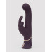 Фиолетовый вибратор-кролик Greedy Girl G-Spot Stroker Rabbit Vibrator - 24,1 см.