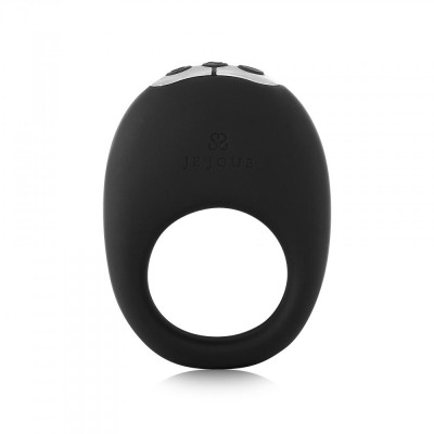 Черное эрекционное виброкольцо Mio Vibrating Ring