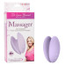 Фиолетовый вибромассажер Rechargeable Pinpoint Silicone Massager