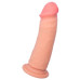 Телесный реалистичный фаллоимитатор RealStick Elite DILDO Tobias - 18 см.