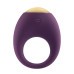 Фиолетовое эрекционное кольцо Eclipse Vibrating Cock Ring