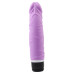 Фиолетовый вибратор-реалистик Thick Realistic Dildo - 19,5 см.