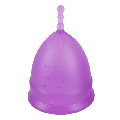 Фиолетовая менструальная чаша Menstrual Cup Large