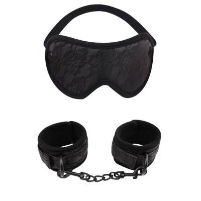 Черный эротический набор Temptation Bondage Kit