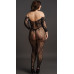 Красивый ажурный кэтсьюит с доступом Lace Sleeved Bodystocking