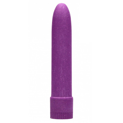 Фиолетовый вибратор 5.5  Vibrator Biodegradable - 14 см.