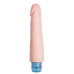 Телесный вибромассажёр Vibro Realistic Cock Dildo - 17,5 см.