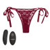 Кружевные трусики с клиторальным вибратором Remote Control Lace Thong Set