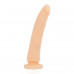 Телесный фаллоимитатор из силикона Delta Сlub Toys Dong Flesh Silicone - 20 см.