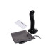 Черный стимулятор для пар P G-Spot Dildo Size M - 18 см.