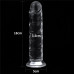 Прозрачный фаллоимитатор на присоске Flawless Clear Dildo - 18 см.