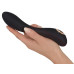 Черный элегантный вибратор Cleopatra G-Spot Vibrator - 19,7 см.