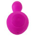 Лиловый вибратор-кролик Super Soft Silicone Rabbit Vibrator - 17,7 см.