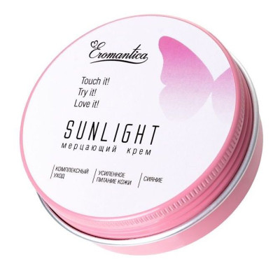 Мерцающий крем Eromantica Sunlight - 60 гр.