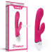 Розовый вибратор-кролик Dreamer Rechargeable Vibrator - 21 см.