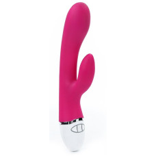 Розовый вибратор-кролик Dreamer Rechargeable Vibrator - 21 см.