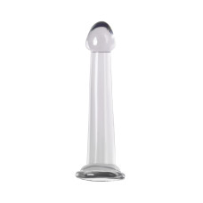 Прозрачный фаллоимитатор Jelly Dildo S - 15,5 см.