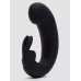 Черный мини-вибратор  кролик  Sensation Rechargeable G-Spot Rabbit Vibrator - 11,4 см.